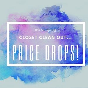 CLOSET CLEAN OUT! KEEP AN EYE OUT FOR PRICE DROPS!